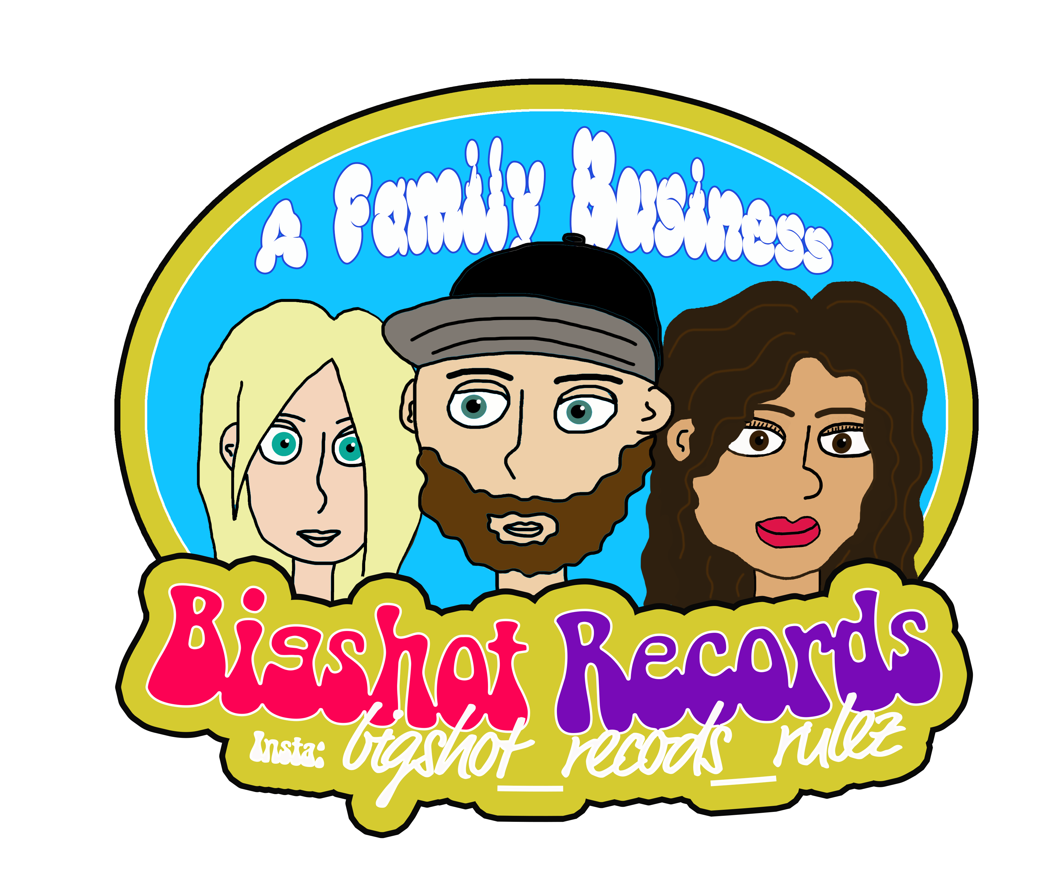 Big Shot Records Family Business Sticker